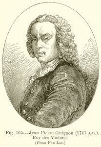 Jean Pierre Guignon, Roy dos Violinos 1741 de English School