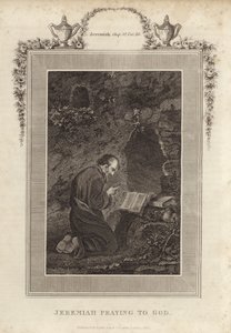 Jeremias orando a Deus de English School