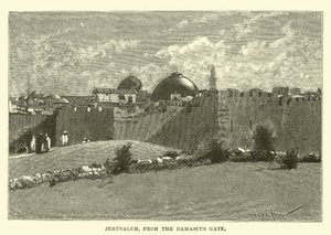 Jerusalém, do Portão de Damasco de English School