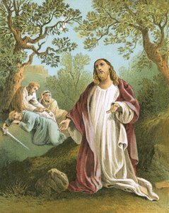 Jesus no jardim do Getsêmani de English School