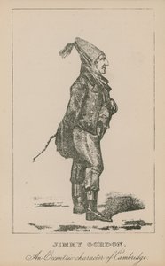 Jimmy Gordon, um personagem excêntrico de Cambridge de English School