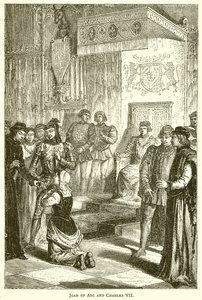 Joana d&39;Arc e Carlos VII de English School