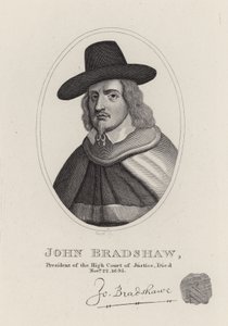 John Bradshaw (gravura) de English School