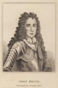 John Bruce, executado por traição, 1716 de English School