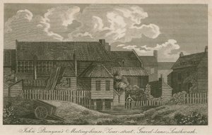 John Bunyans casa de reunião, Zoar Street, Gravel Lane, Southwark de English School