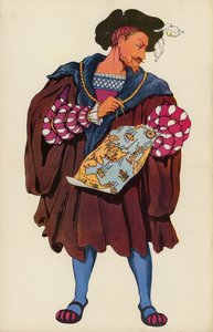 John Cabot (cor litho) de English School
