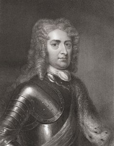 John Churchill (1650-1722) 1º Duque de Marlborough da Galeria de Retratos, publicado em 1833