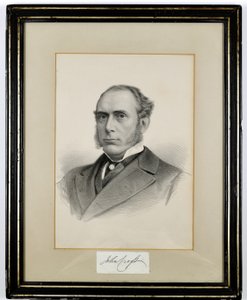 John Croft (impressão emoldurada) de English School
