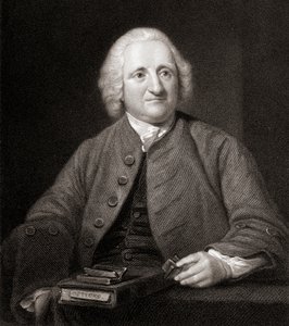 John Dollond (1706-61) da Gallery of Paintings, publicado em 1833 de English School