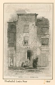 John Drydens House, em Fetter Lane de English School