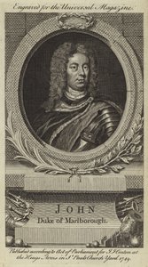 John, duque de Marlborough de English School