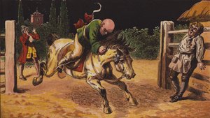 John Gilpin (cor litho) de English School
