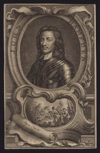 John Hampden, político e soldado parlamentar inglês (gravura) de English School