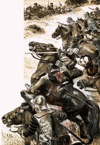 John Hampden foi terminalmente ferido durante a Guerra Civil Inglesa de English School