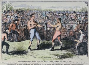 John Heenan vs. Tom Sayers de English School