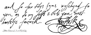 John Howard, D de Norfolk de English School