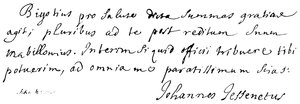 John Jessenet de English School