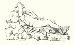 John Keats: Ilustração para Endymion (gravura) de English School