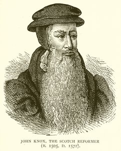 John Knox, o reformador escocês (B. 1505, D. 1572) de English School