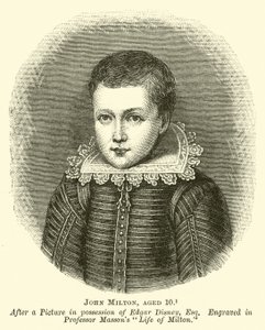 John Milton, 10 anos de English School