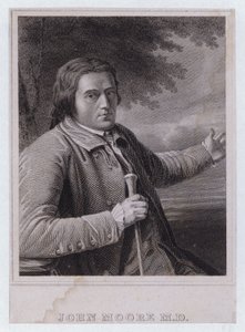 John Moore, médico escocês (gravura) de English School