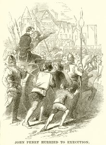 John Penry correu até a execução de English School