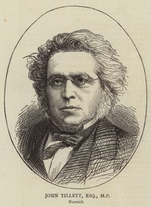 John Tillett, Esquire, MP (gravura) de English School