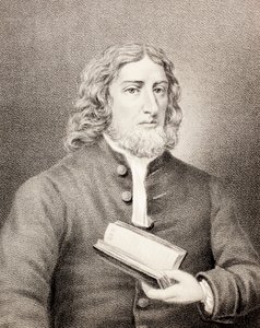 John Welsh de Ayr, de "The Scots Worthies de acordo com a segunda edição de Howie, 1781", de John Howie (1735-93) publicado em 1879 de English School
