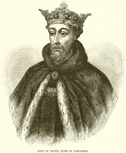 João de Gaunt, duque de Lancaster de English School