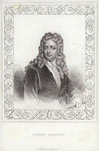 Joseph Addison, escritor e político inglês de English School