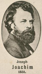 Joseph Joachim (gravura) de English School