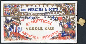 Caixa de Agulhas Sinopticas Joseph Perkins & Sons de English School