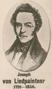 Joseph de Lindpaintner (gravura) de English School