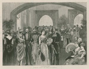 Bola de Jubileu no Guildhall, Londres de English School