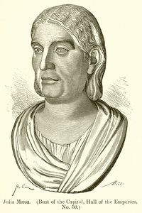 Julia Maesa. (Busto do Capitólio, Salão dos Imperadores, nº 59)