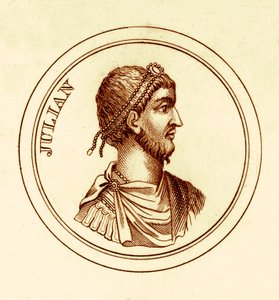 Julian, ilustração do dicionário histórico universal por George Crabb, publicado em 1825 (imagem digitalmente melhorada) de English School