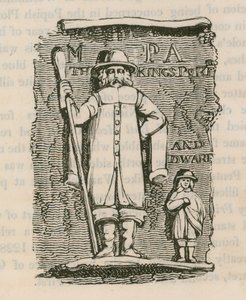 King Charles 1st Porter & Dwarf de English School