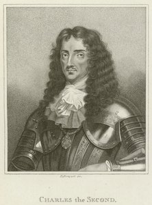 Rei Carlos II (gravura) de English School