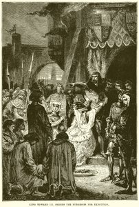 O rei Edward III ordena os Burgesses para a execução de English School