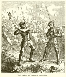 Rei Edward e Eustáquio de Ribeaumont de English School