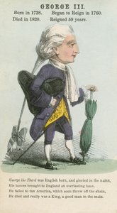 Rei George III (aquatinta) de English School