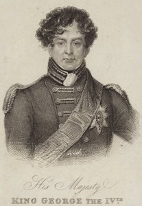 Rei George IV da Grã-Bretanha e Irlanda de English School