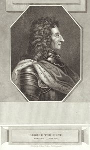 Rei George I da Grã-Bretanha e Irlanda de English School