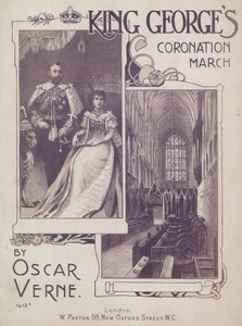 Rei Georges Coroação Março por Oscar Verne de English School