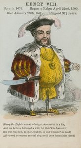 Rei Henrique VIII (aquatinta) de English School