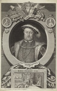 Rei, Henry, VIII, de, inglaterra de English School
