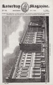 Kings College, Londres (gravura) de English School