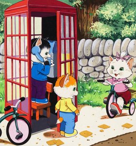 Gatos gatinho de English School