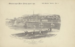 Knightstone, Weston-super-mare (litho) de English School