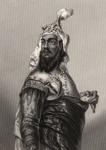 Kooer Singh, de "A História do Motim Indiano", publicado em 1858 de English School